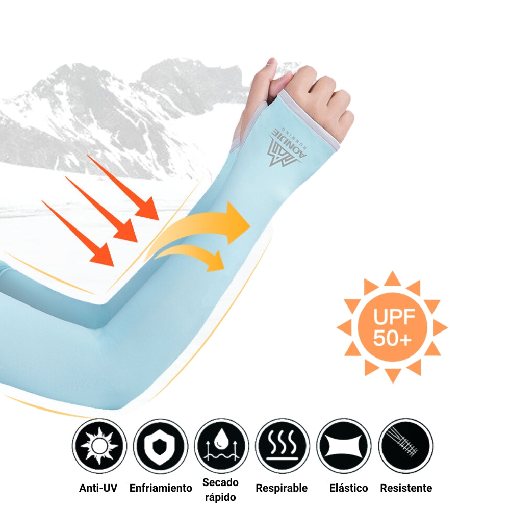 Manga Anti-UV AONIJIE Textura Ice Pro I