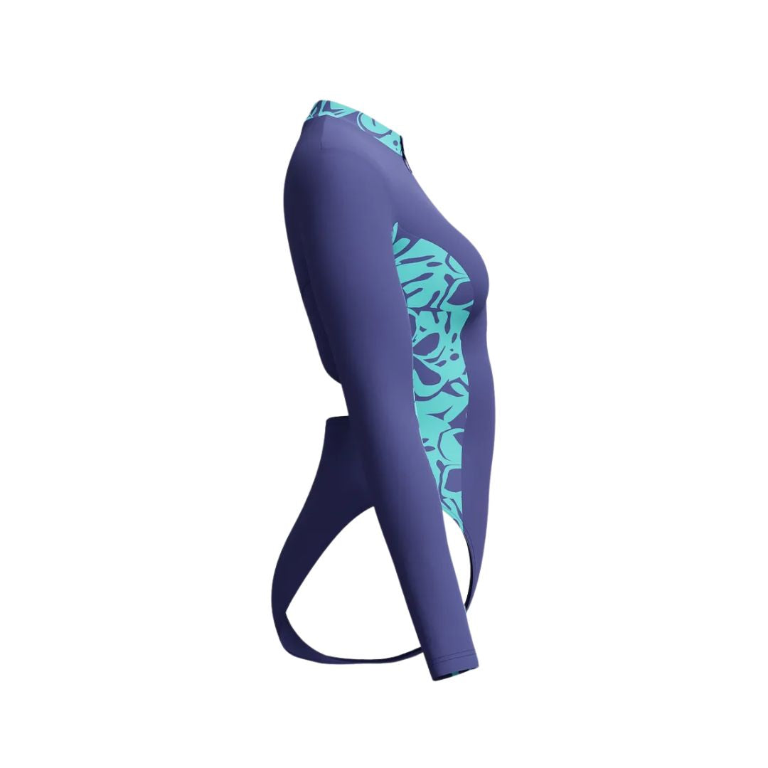 Traje Natacion Mujer SPEEDO Panel Manga Larga