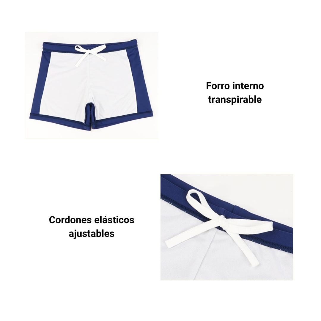 Conjunto Kids YINGFA Shorts Y Manga Corta