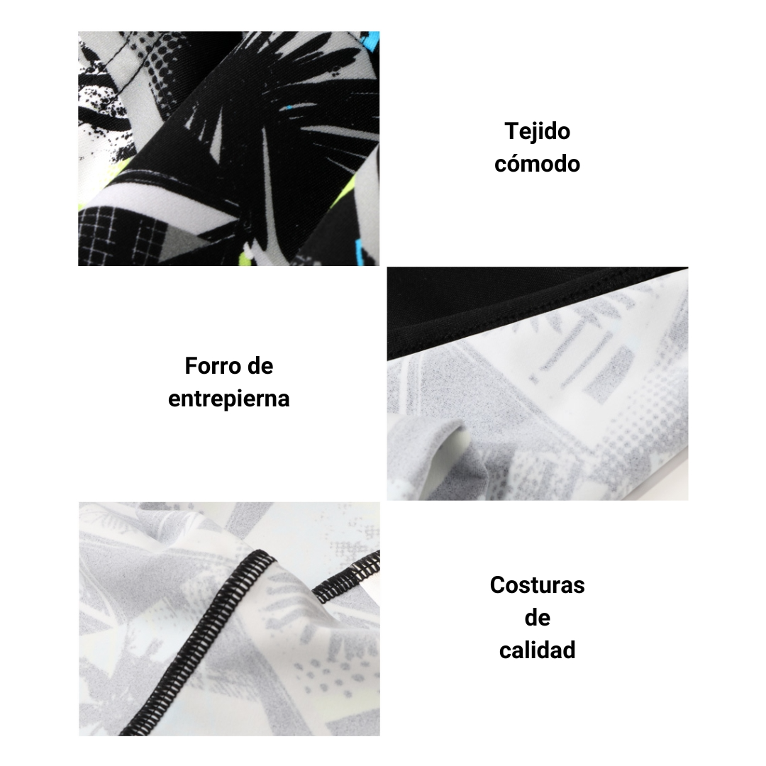 Bañador Trunks YINGFA Free Swimmer Print Colorful