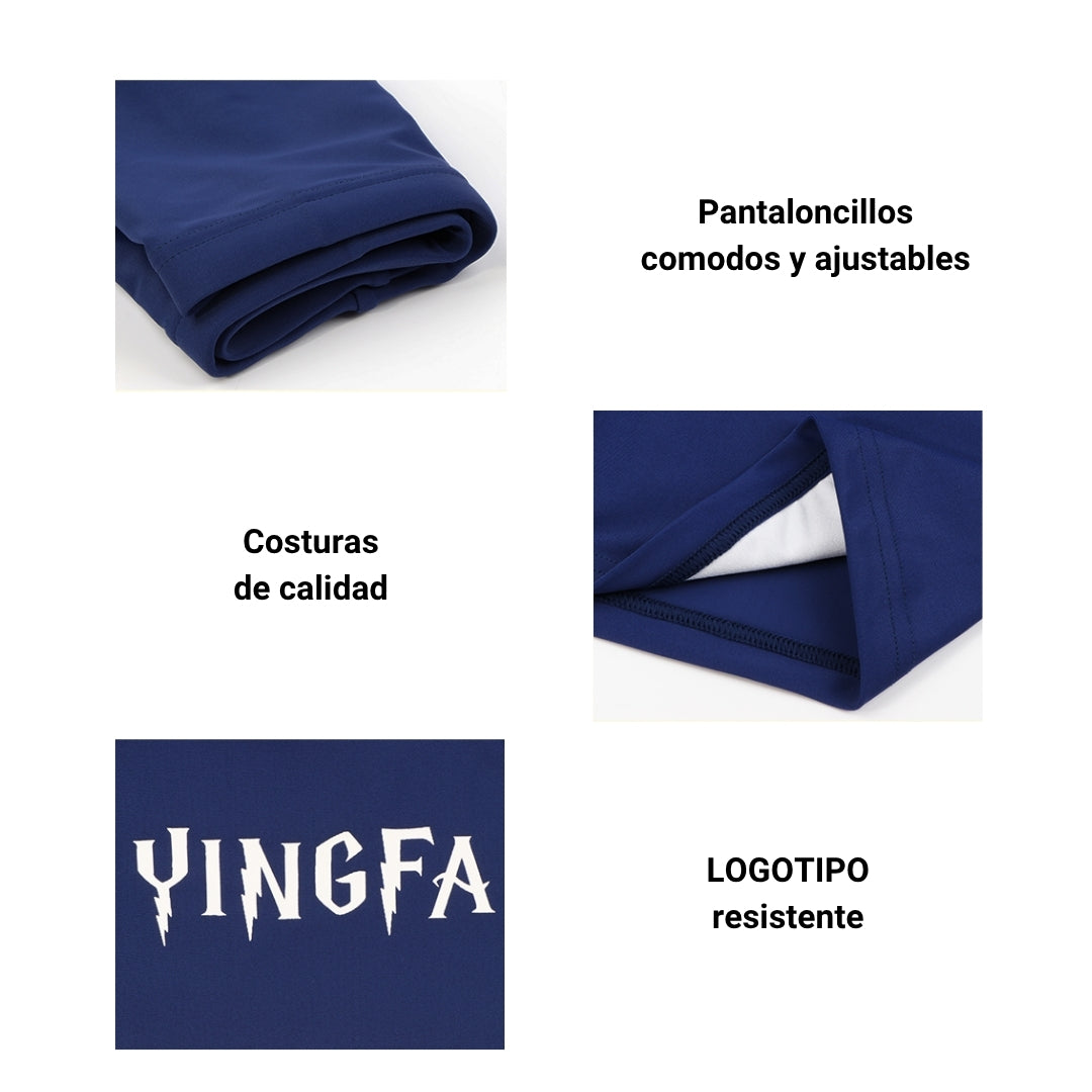 Conjunto Kids YINGFA Shorts Y Manga Corta