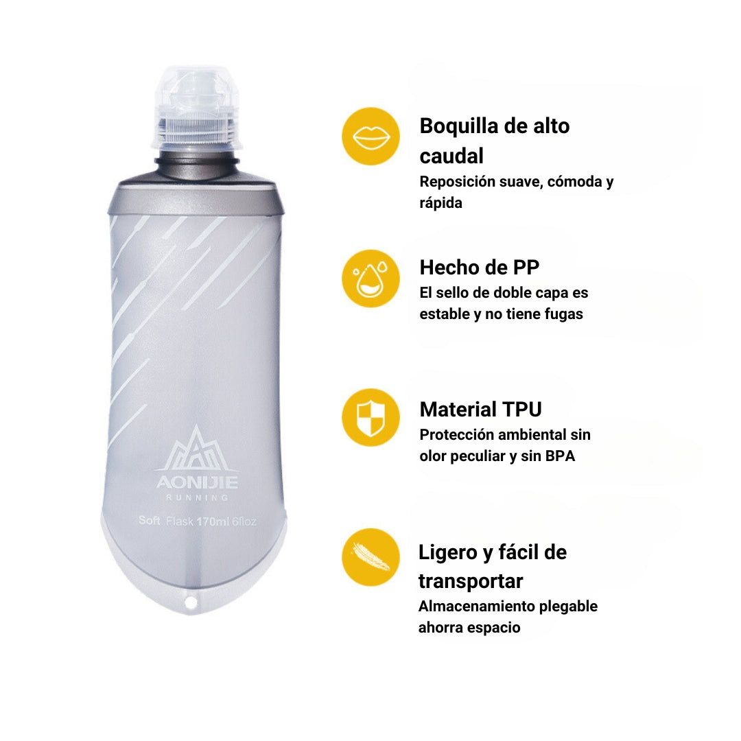 Botella Blanda Aonijie Soft Flask Energy 170ML