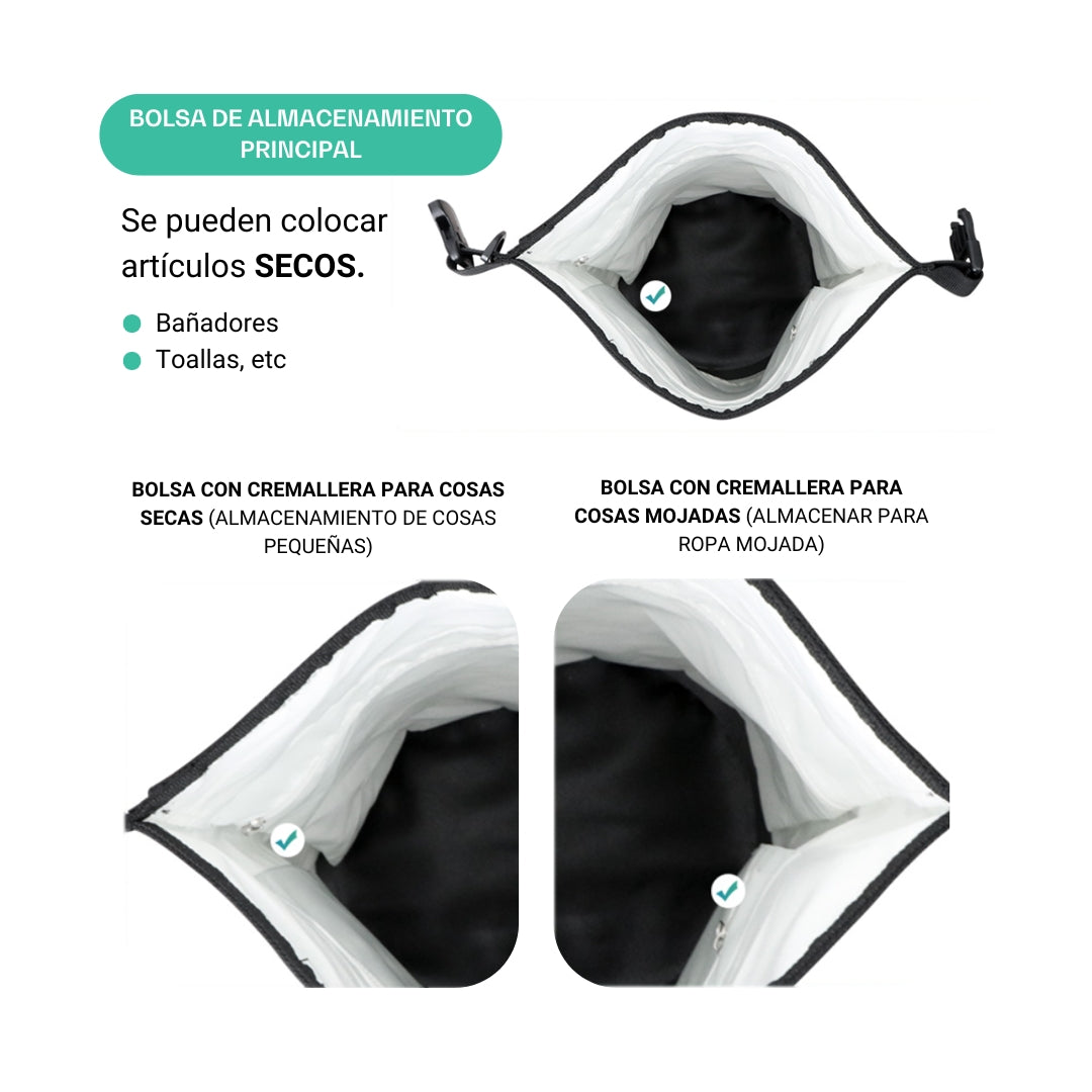 Bolso YINGFA 15L Waterproof Print Colorful