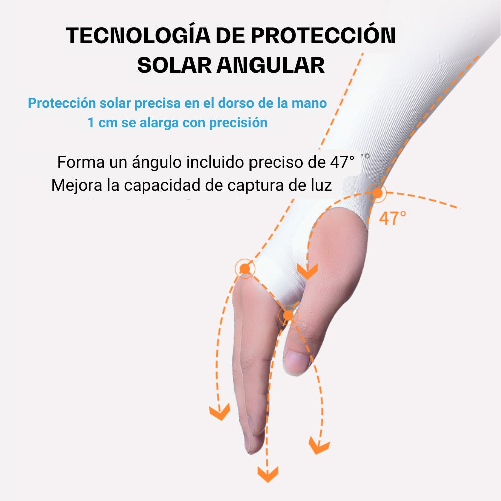 Mangas Anti-UV AONIJIE Textura Ice Pro II