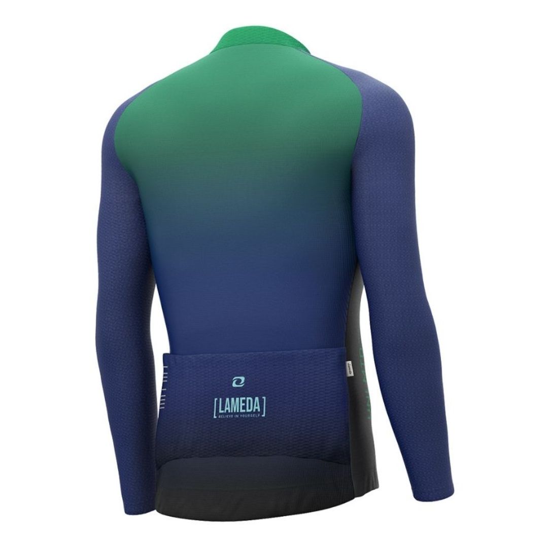 Jersey Lameda Gamma III Gradiente Manga Larga