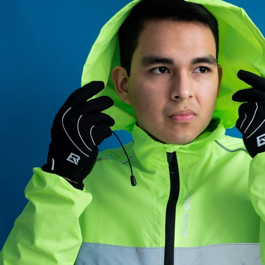 Casaca WOSAWE Cortavientos Reflectivo