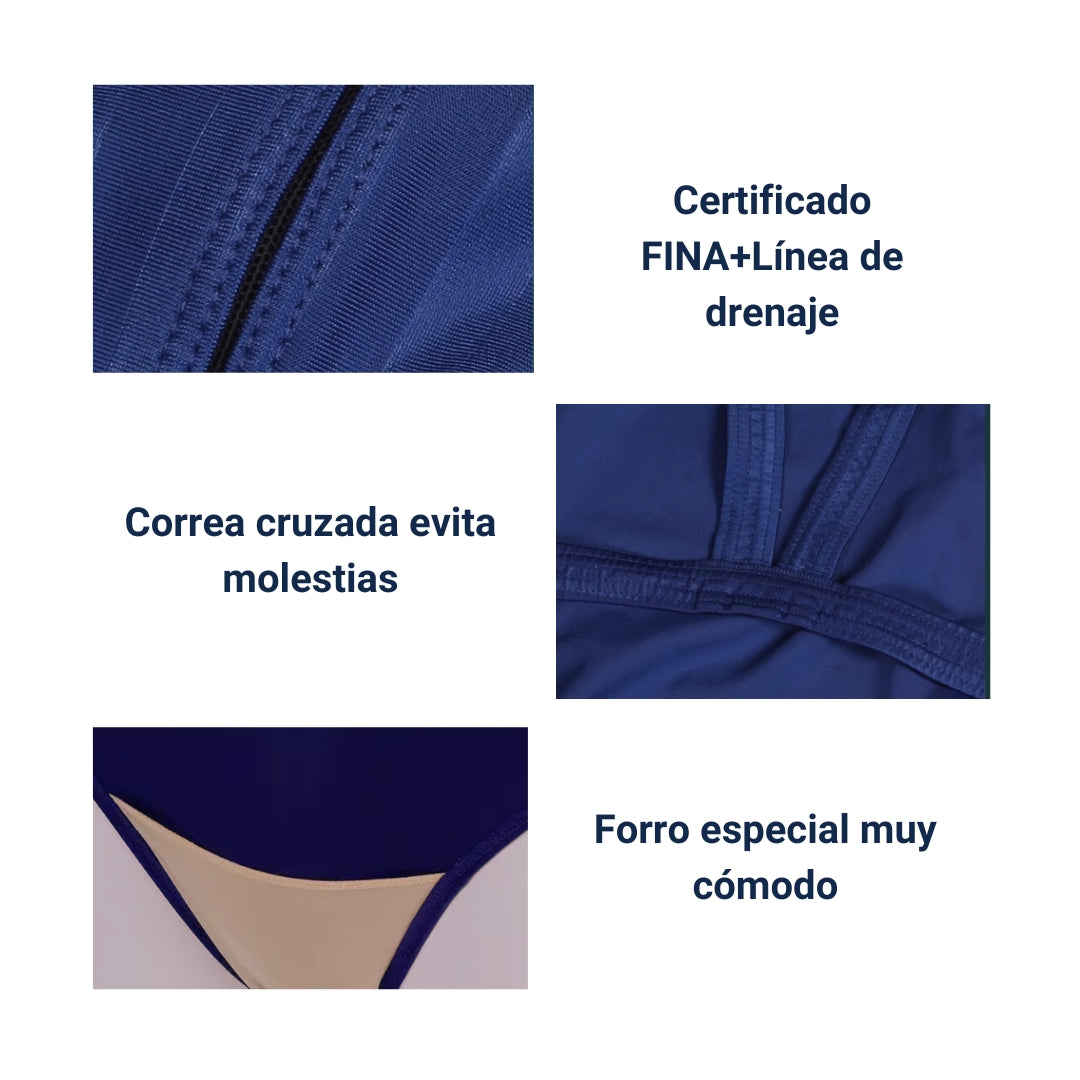 Traje de Baño Niña YINGFA One Piece Soft Certificado Fina