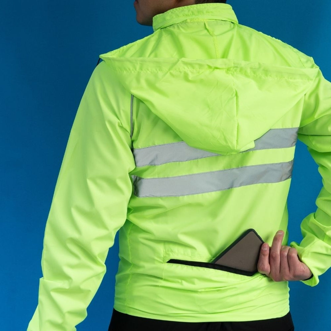 Casaca WOSAWE Cortavientos Reflectivo