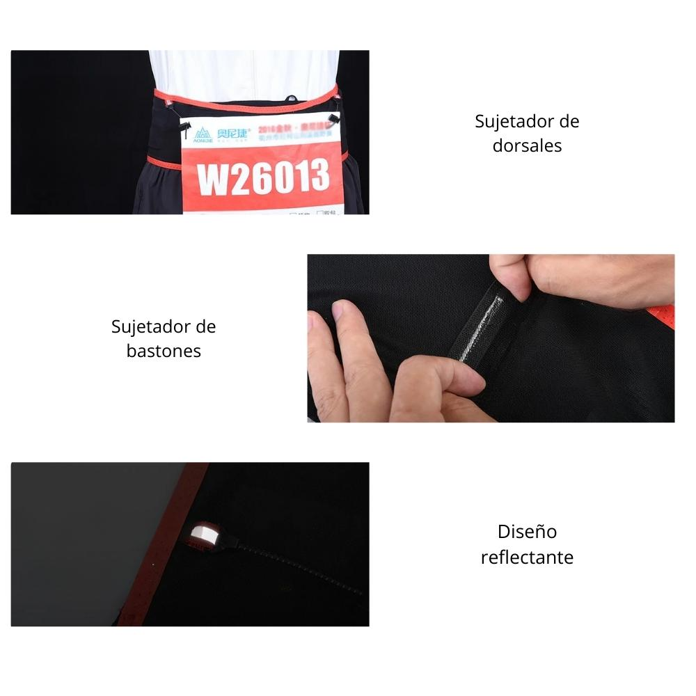 Cinturon Training AONIJIE incluye Soft Flask