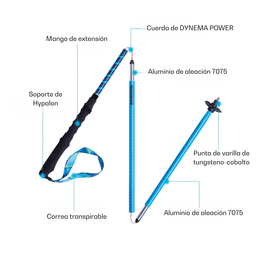 Baston Trekking AONIJIE Aluminio