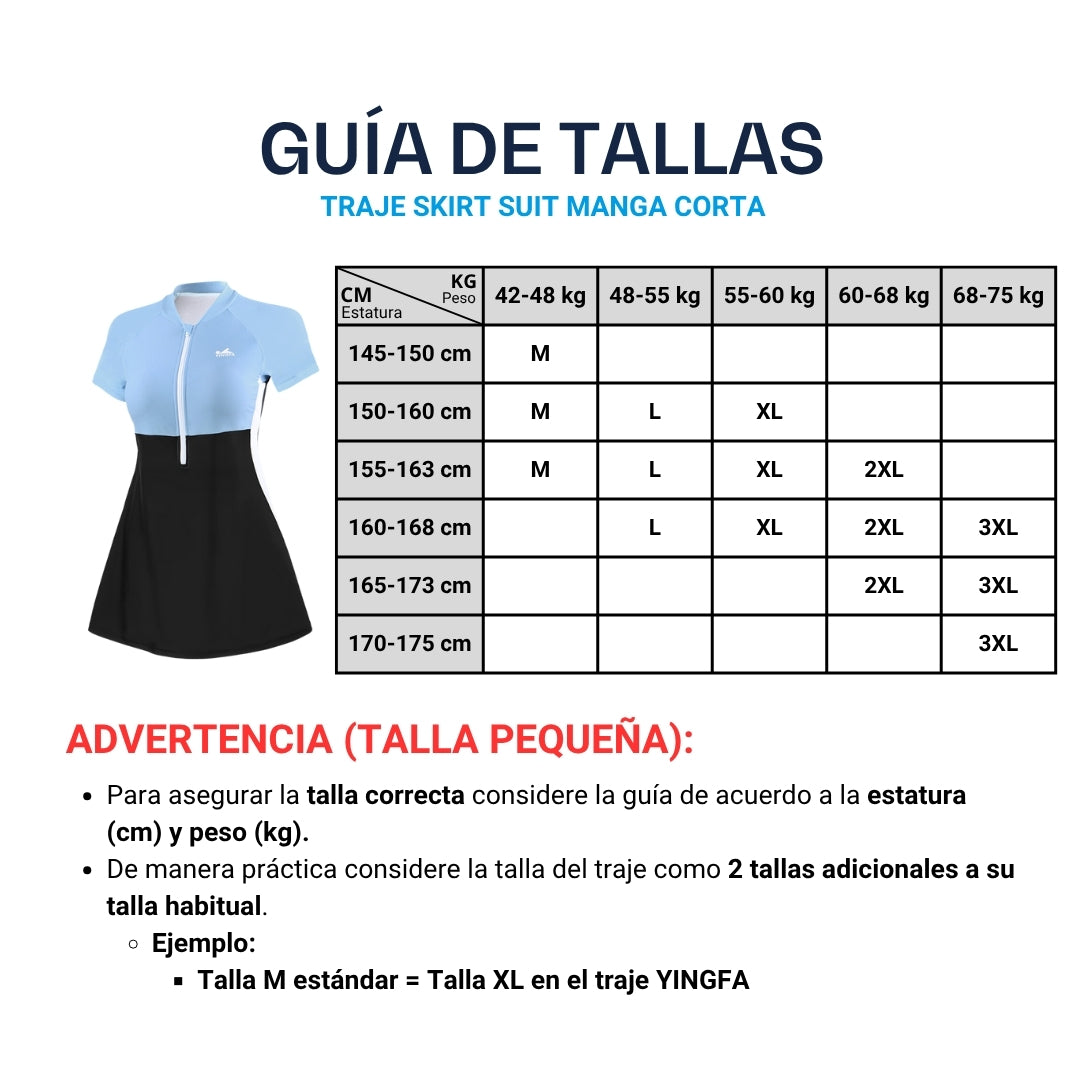 Traje Skirt Suit Manga Corta