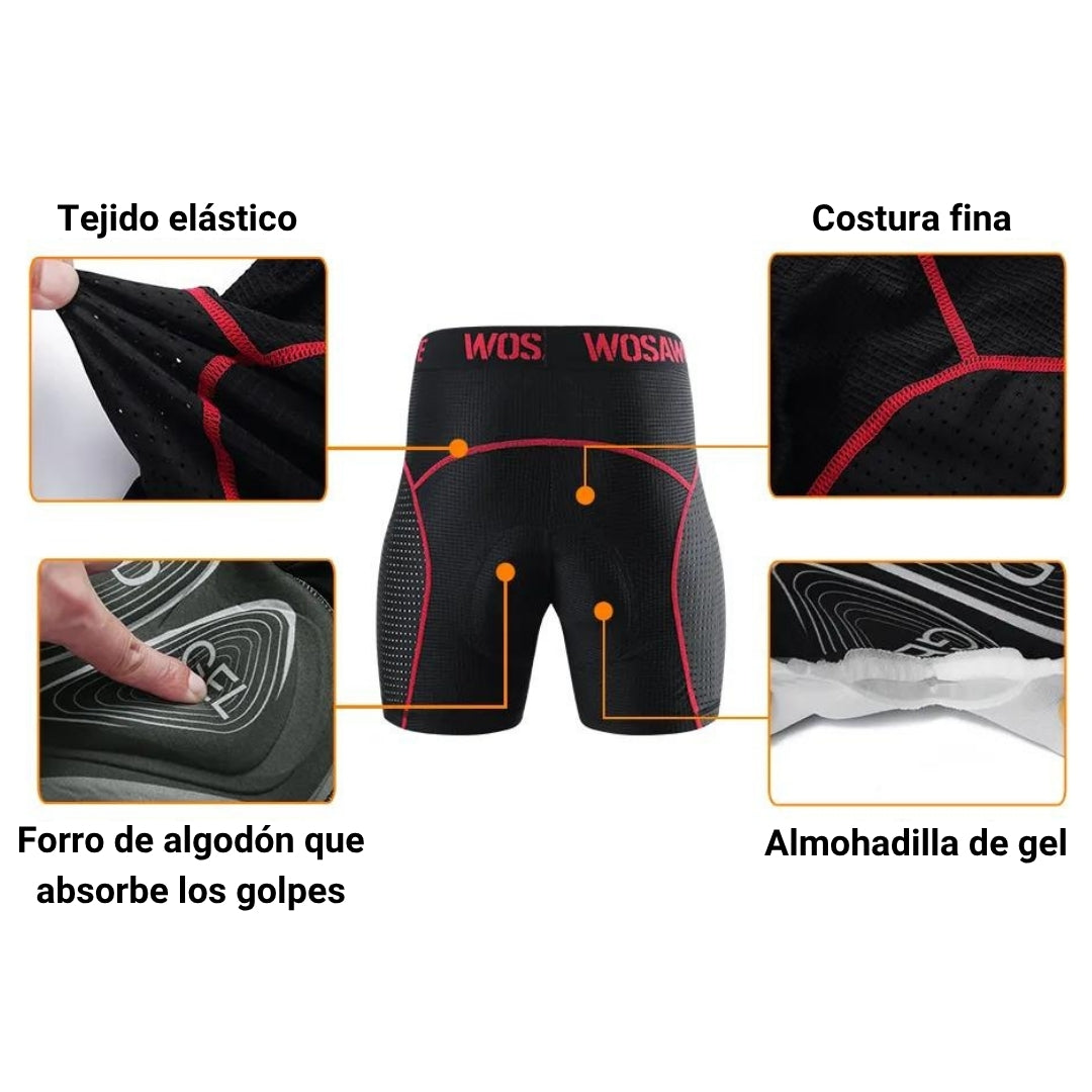 Culotte 5D Pro WOSAWE Boxer Brief