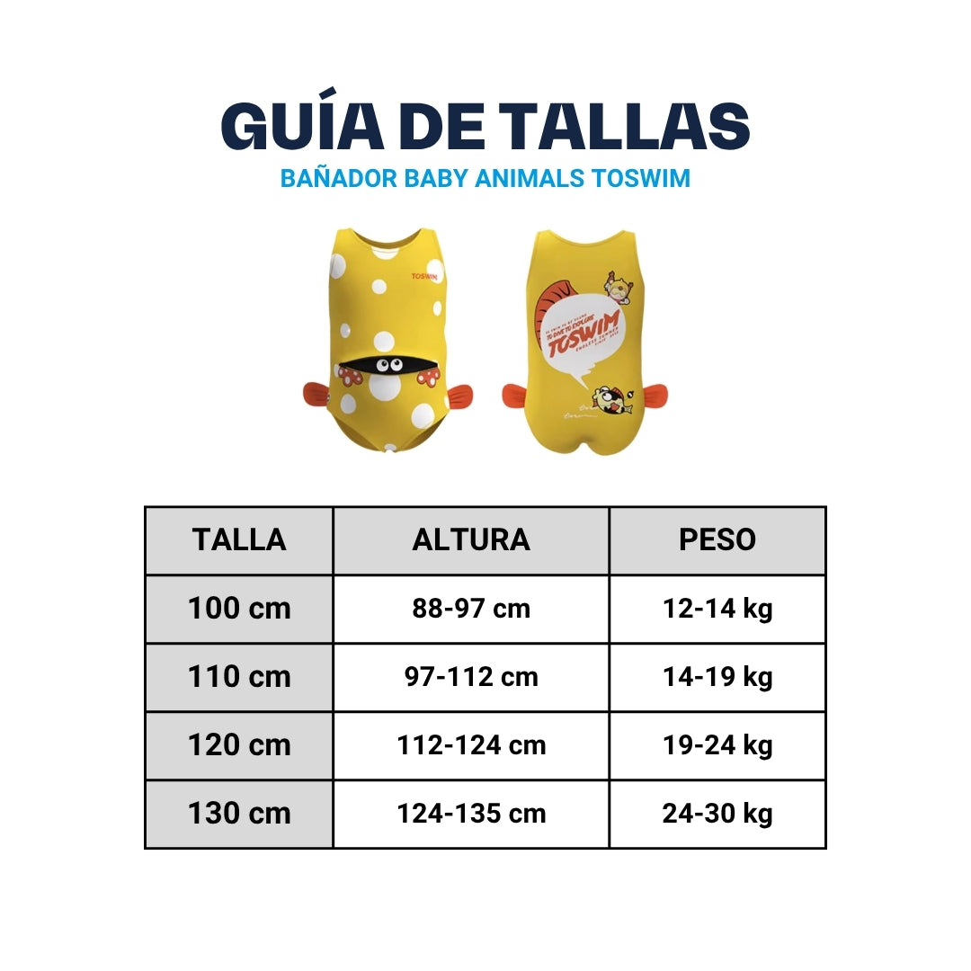 Traje Baby Animals TOSWIM