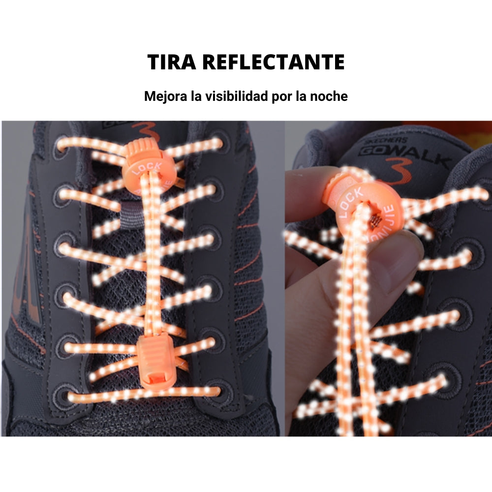 Cordones AONIJIE Con Seguro Para Zapatillas