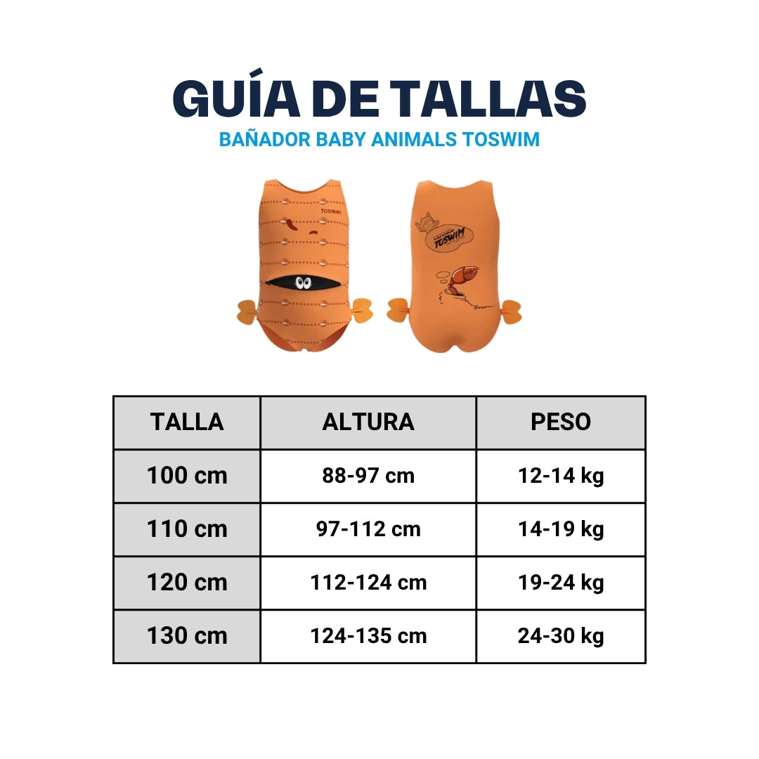 Traje Baby Animals TOSWIM
