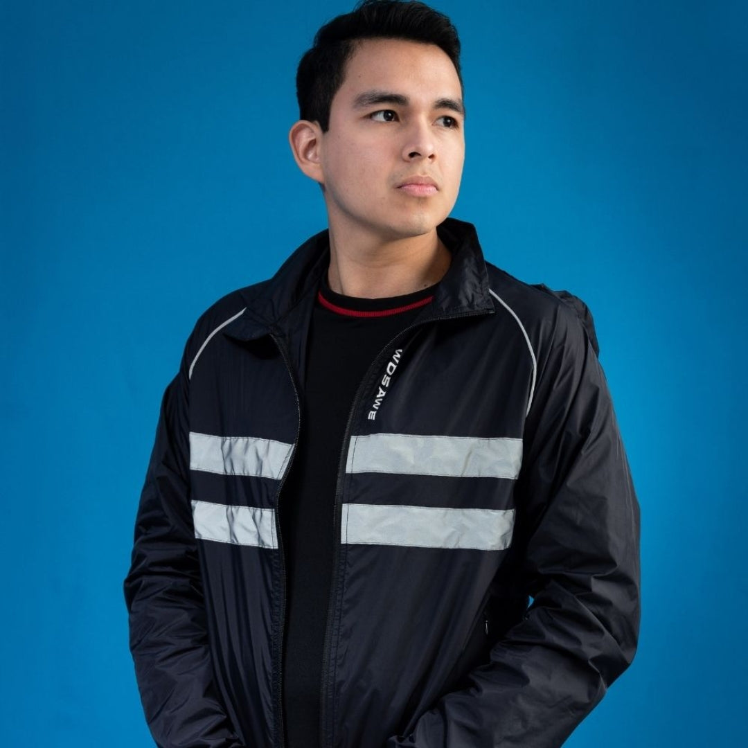 Casaca WOSAWE Cortavientos Reflectivo