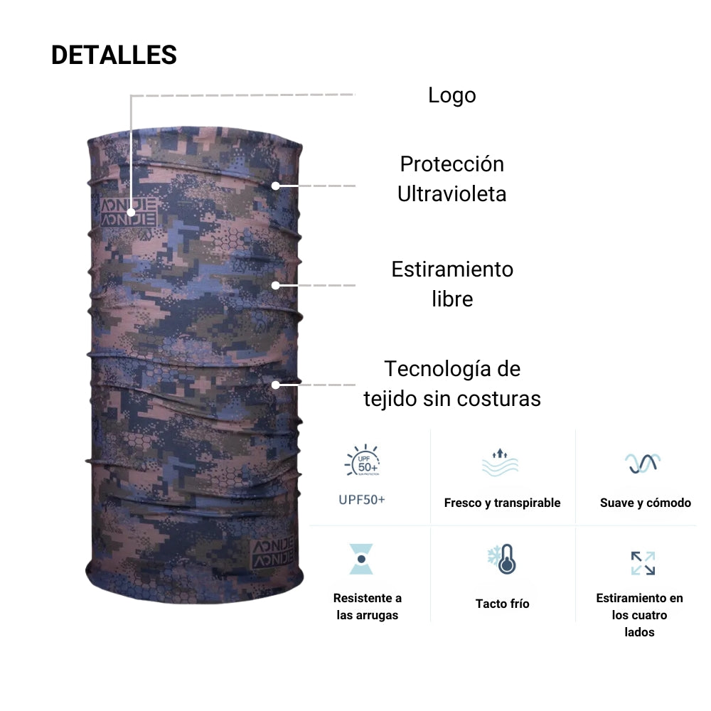 Bandana AONIJIE Coolmax Multicolor