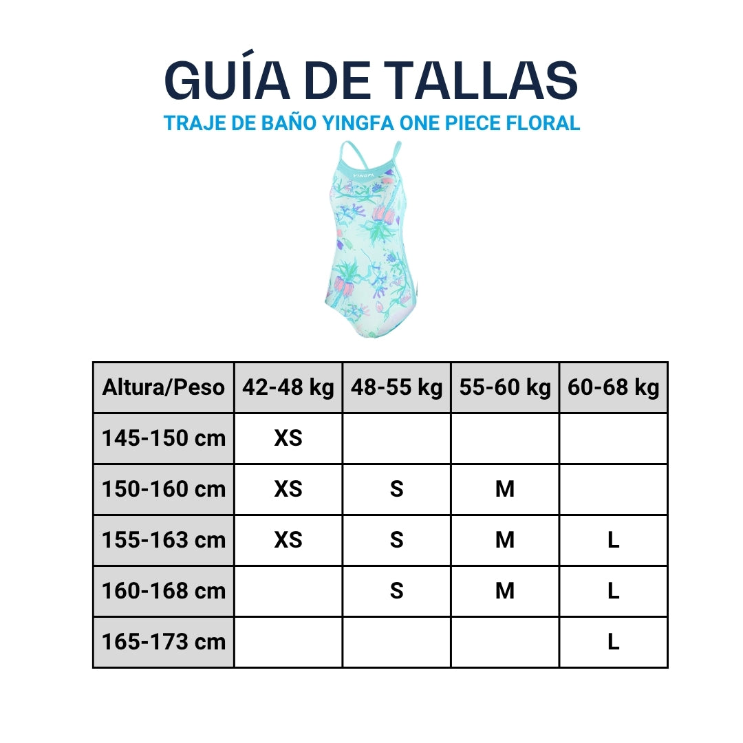Traje de Baño YINGFA One Piece Floral