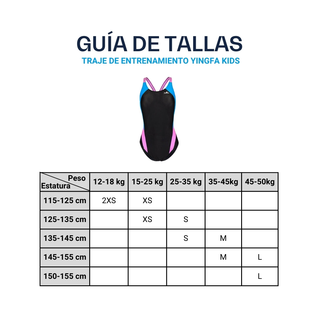 Traje de Baño Niña YINGFA One Piece Training