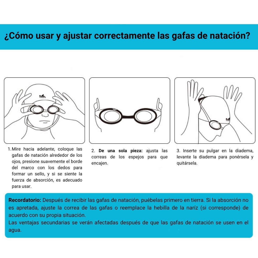 Lentes Kids YINGFA Colorful Antiniebla Espejo Anti-UV