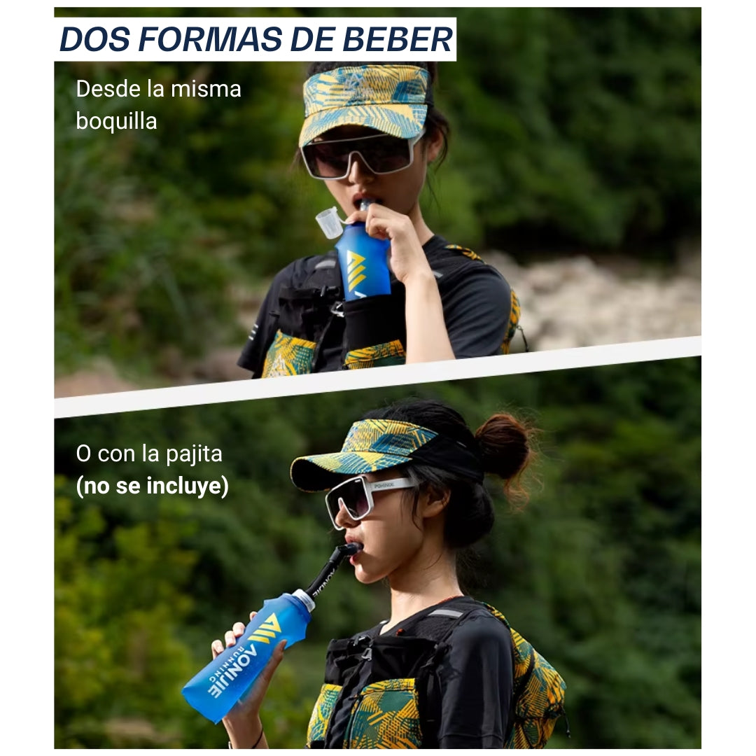 Botella Blanda AONIJIE Soft Flask Tapa 250ml