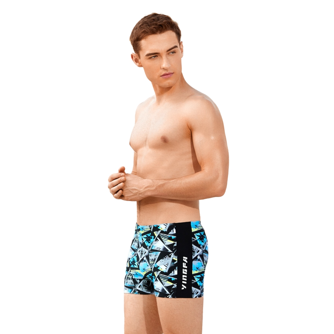 BañadorTrunks YINGFA Free Swimmer Print Colorful