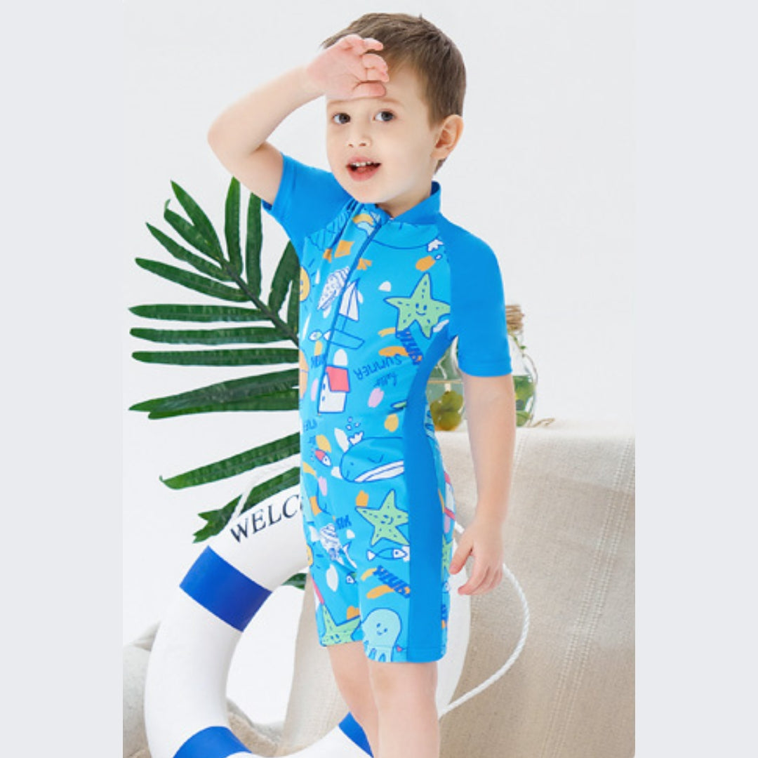 Traje Baby YINGFA Manga Corta Print Animado