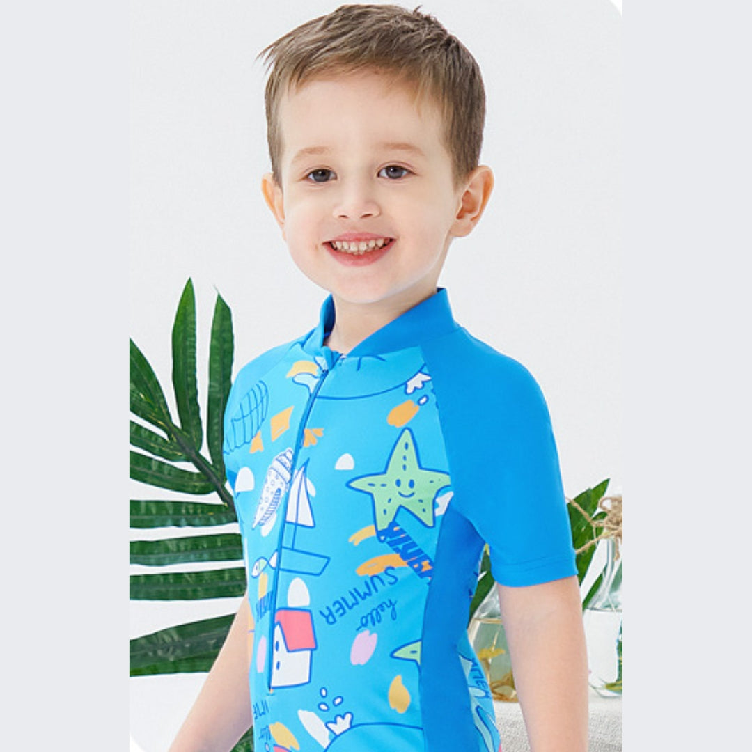 Traje Baby YINGFA Manga Corta Print Animado