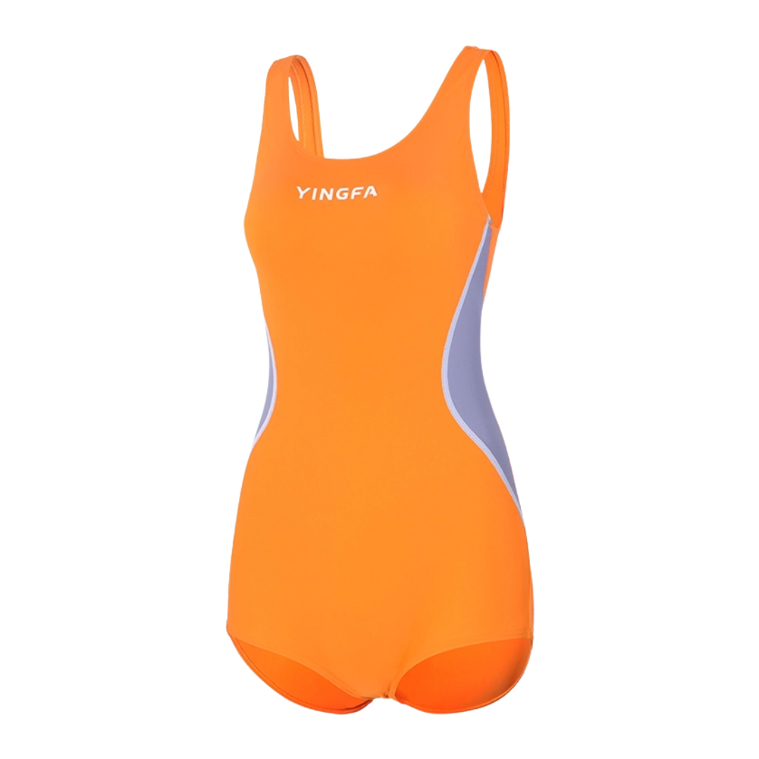 Traje De Baño YINGFA One Piece Orange