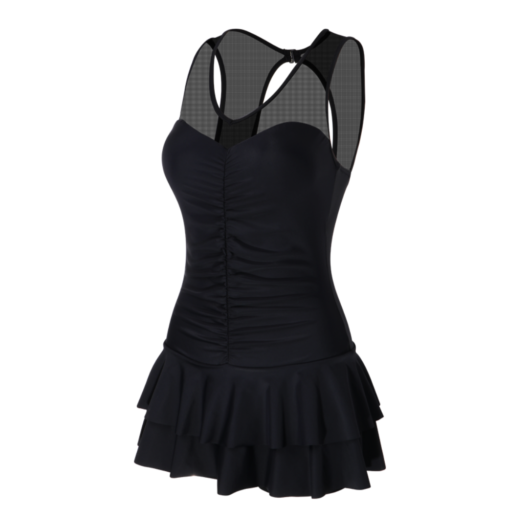 Traje De Baño YINGFA Skirt Suit Black