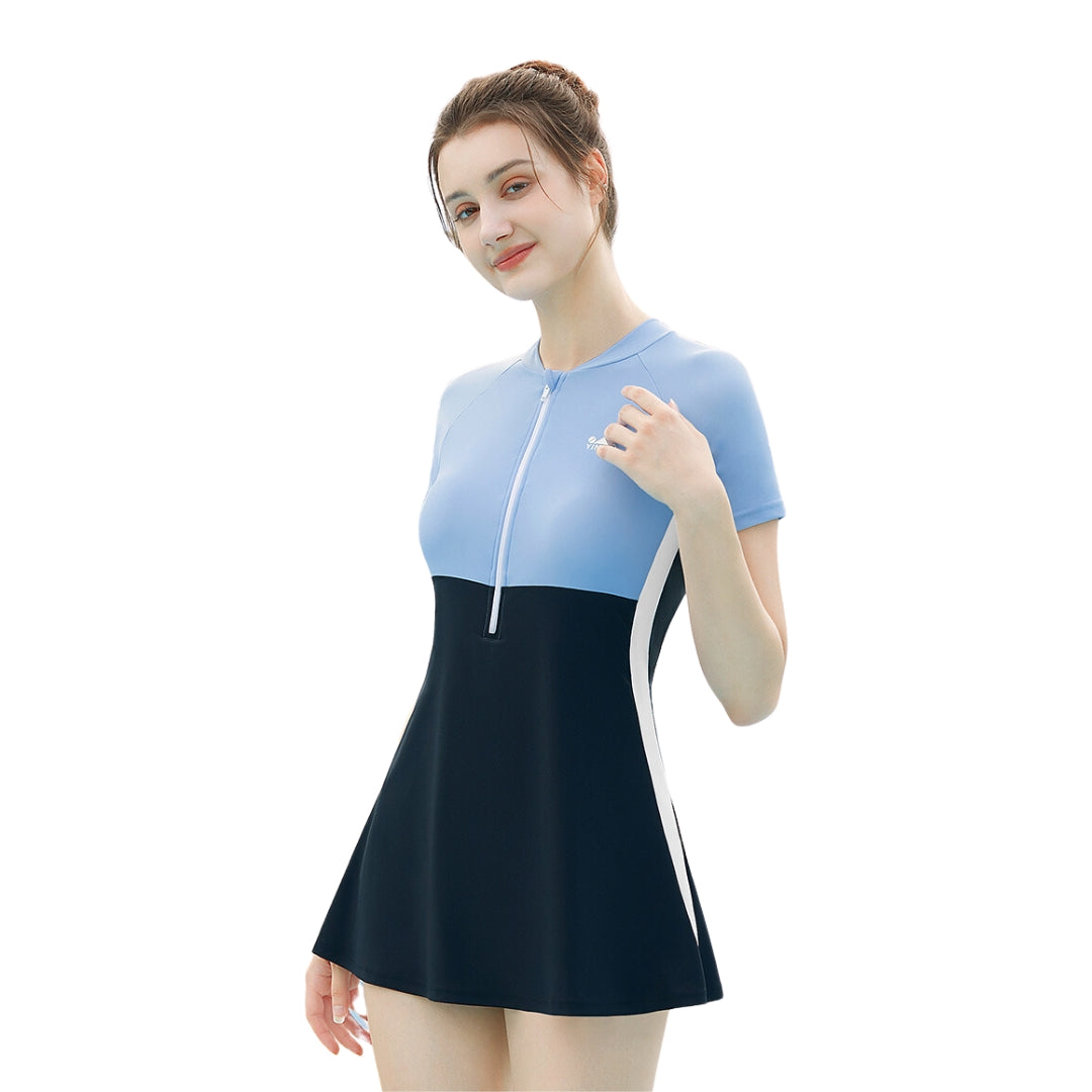 Traje Skirt Suit Manga Corta