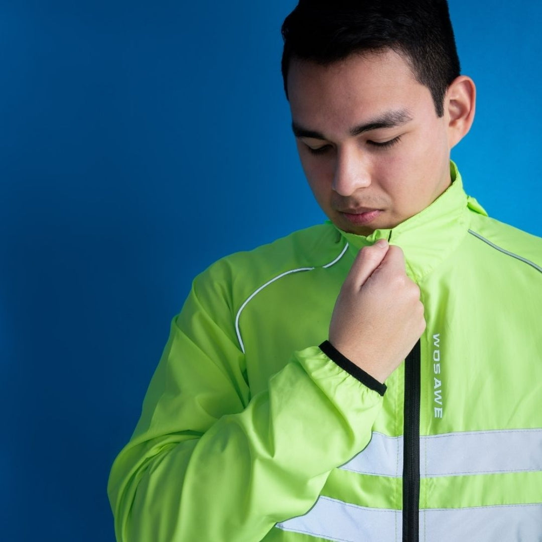 Casaca WOSAWE Cortavientos Reflectivo