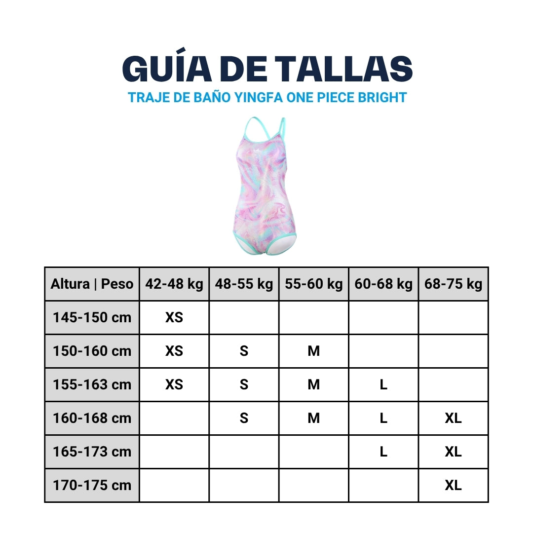 Traje De Baño YINGFA One Piece Bright
