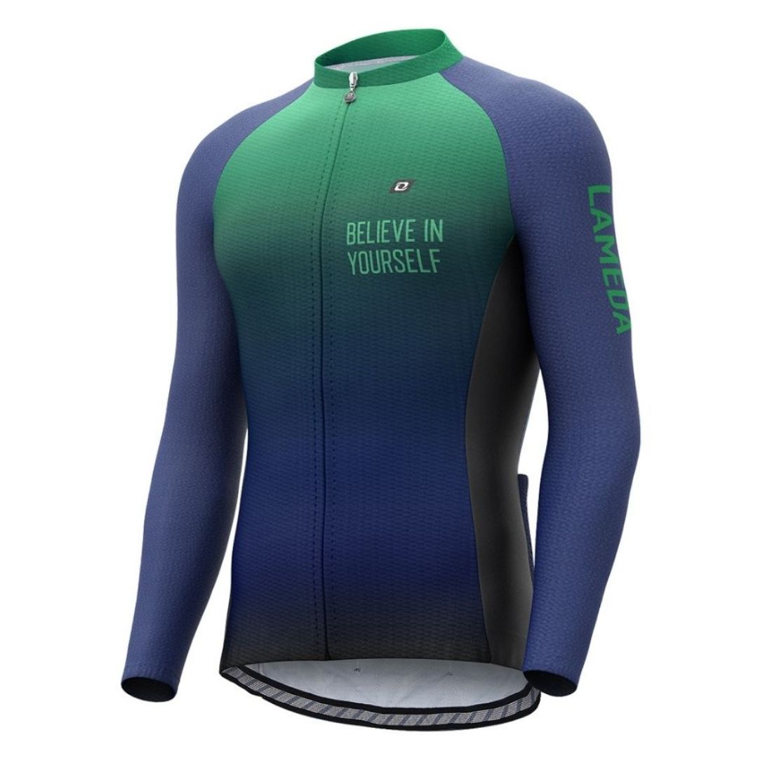 Jersey Lameda Gamma III Gradiente Manga Larga